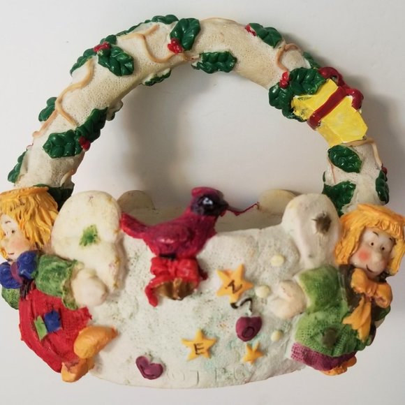 Three Hands Corp. Ceramic Decorative Basket - Picture 3 of 6